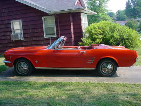 Mustang convertable